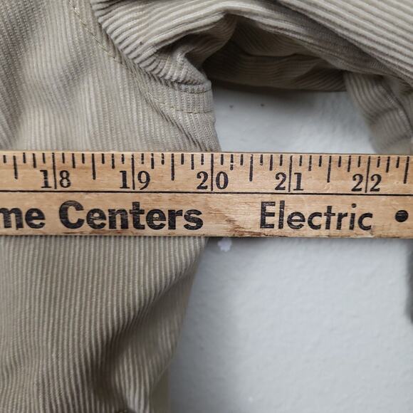 Pacific Trail Women's M Safari Jacket Beige Corduroy Button Up Casual Utility - Picture 4 of 8